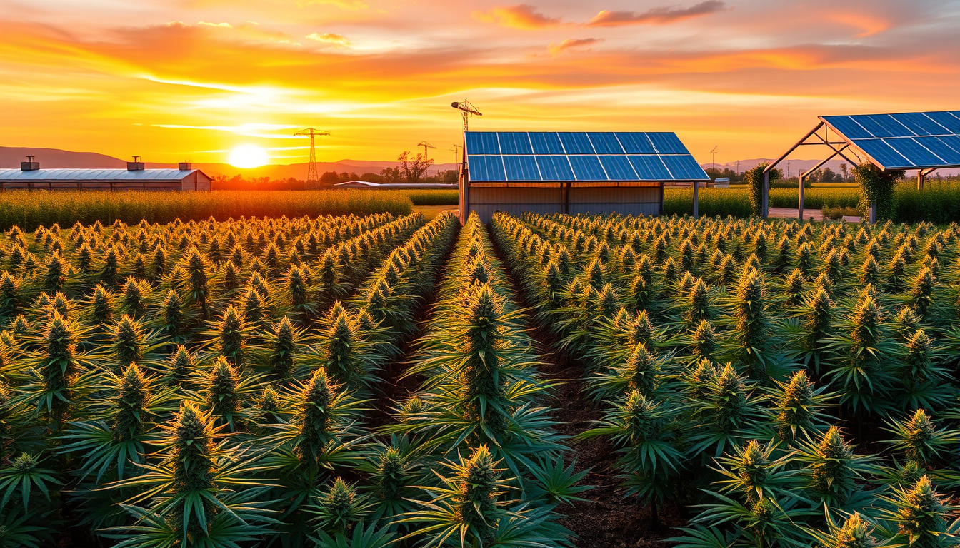Exploring Sustainable Agriculture Practices for Cannabis Cultivation